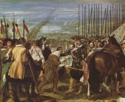 Diego Velazquez The Surrender of Breda (mk08) Norge oil painting art